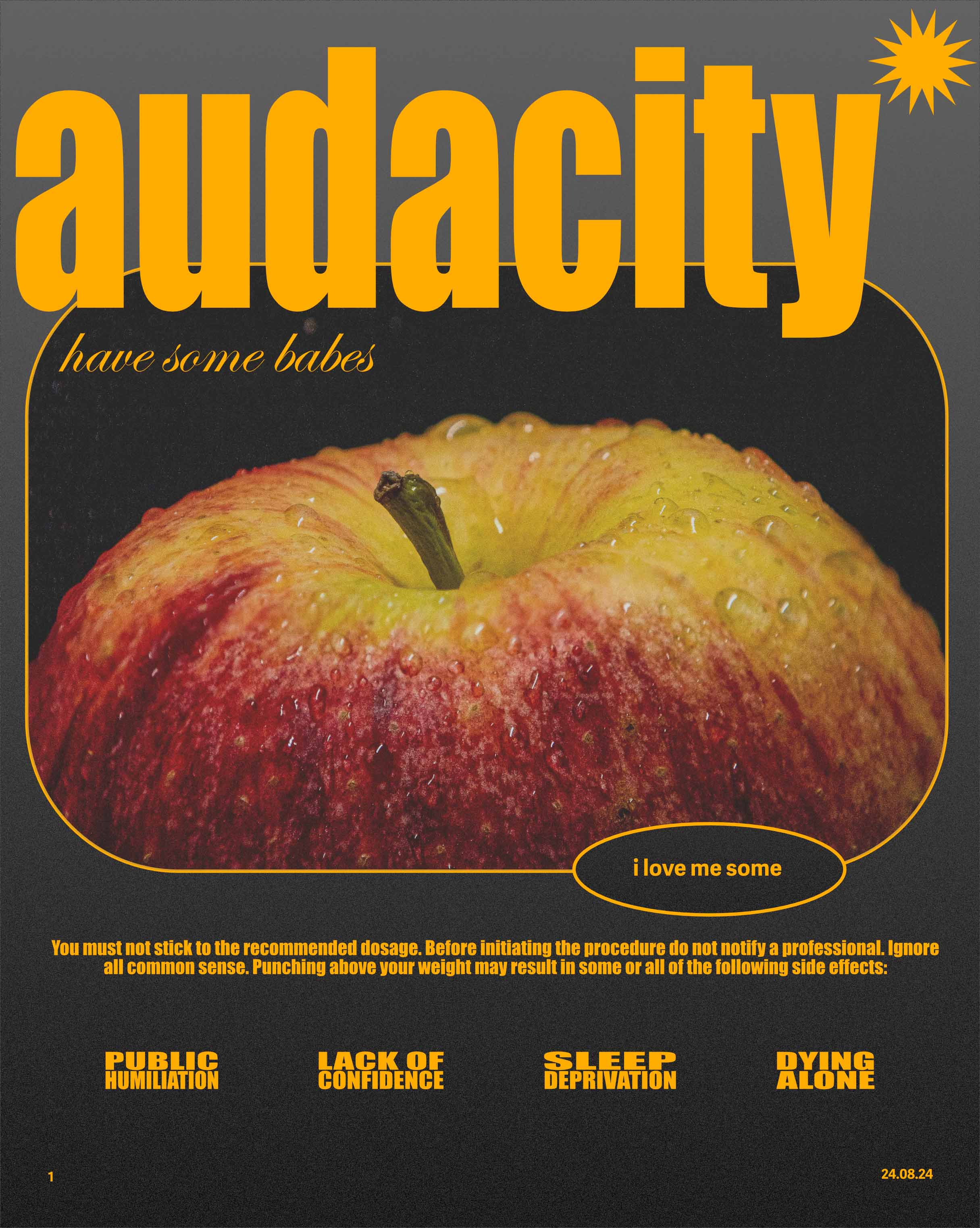 audacity poster